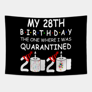 My 28th Birthday The One Where I Was Quarantined 2020 Tapestry