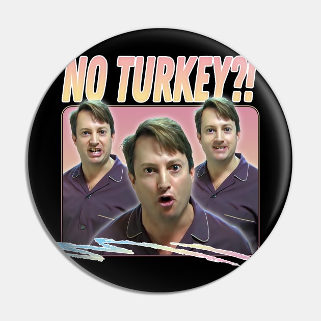 No Turkey?! Retro Peep Show Fan Art Pin by DankFutura