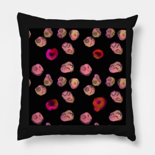 Odd bubbles pattern Pillow