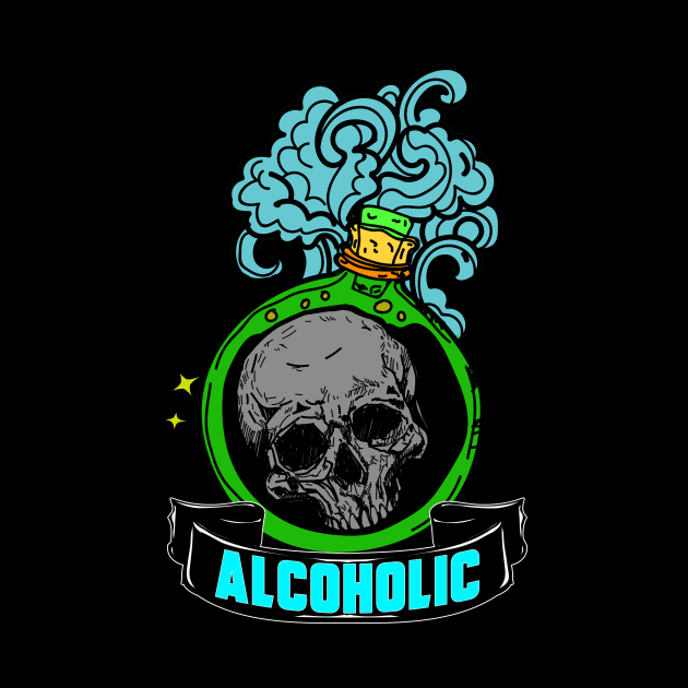 ALCOHOLIC POTION by theanomalius_merch