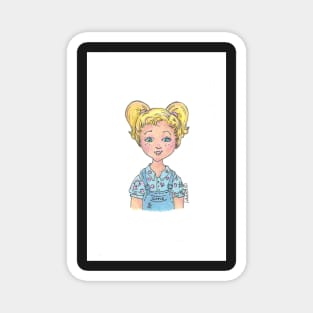 Kids Design Line - Overalls Magnet