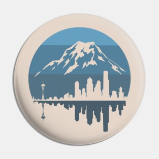 Seattle - Mount Rainier Pin