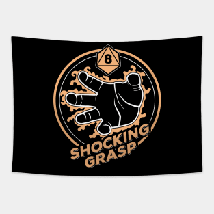 Shocking Grasp D&D Tshirt Tapestry