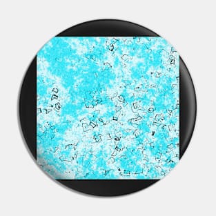 Bubblegum blue ice Pin