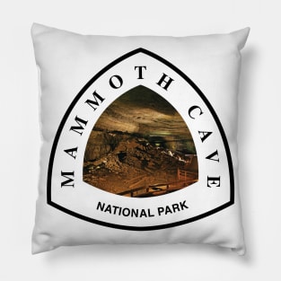 Mammoth Cave National Park shield Pillow