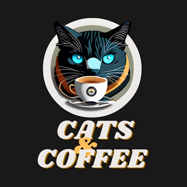 Cat Mother Coffee Lover by dex1one