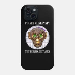 Planet Monkey Not Bored Apes Phone Case