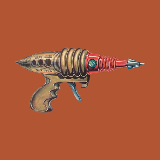 Retro Ray Gun by DavidLoblaw