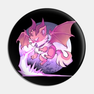 Pomeranian Puppy Dragon (Foxy Tan) Pin