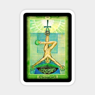 Thoth Tarot - XII - The Hanged Man. Magnet