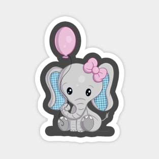 Cute Elephant Magnet