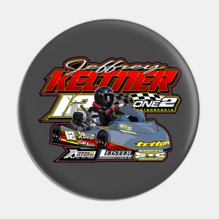 Jeff Keltner's One 2 Motorsports - Design on Front Pin