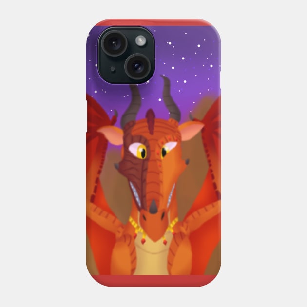 The Queen of Dragon's Blood Phone Case by Estellars