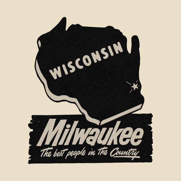 Vintage Milwaukee Wisconsin Love by Kujo Vintage