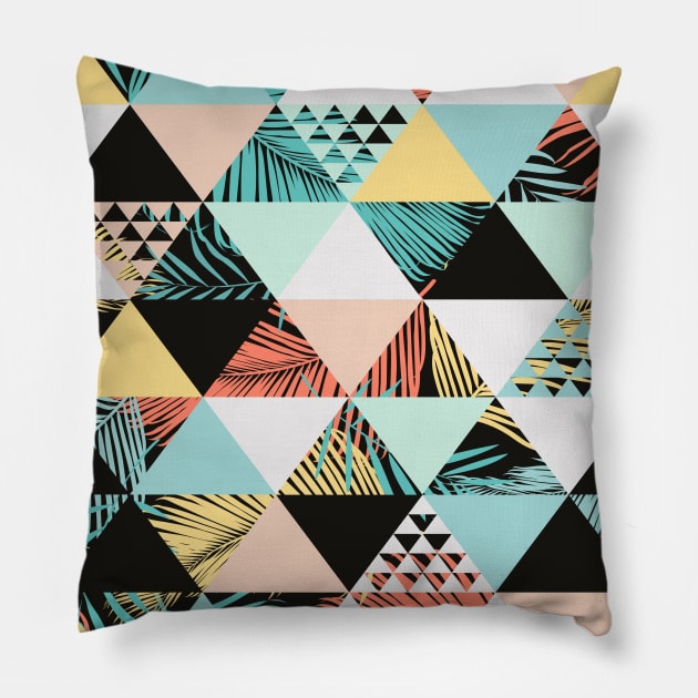 Abstract algebra triangle inequality Pillow by Pixel Poetry
