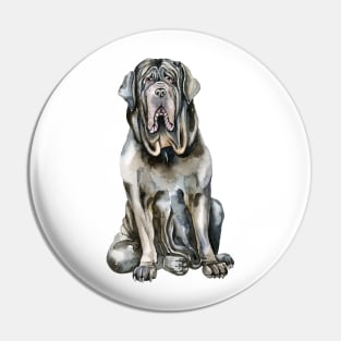 Black Mastiff Pin