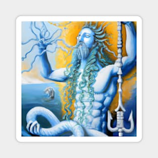 Aquarius painting Magnet