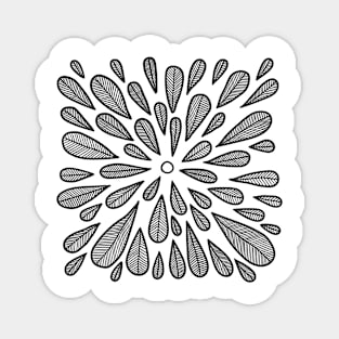 Floral Splash Magnet