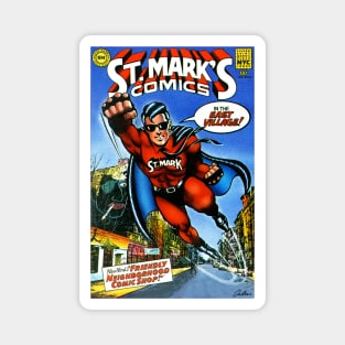 ST. MARKS COMICS Magnet