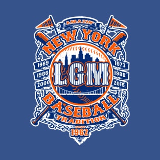 AMAZIN' LET'S GO METS!!! - LGM T-Shirt