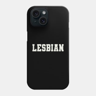 Lesbian Word Phone Case