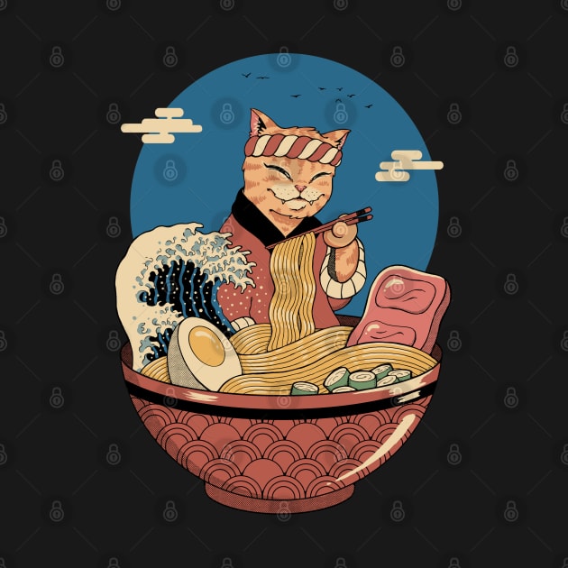 Catana Ramen Wave by Vincent Trinidad Art