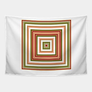 Geometric Christmas Pattern Tapestry