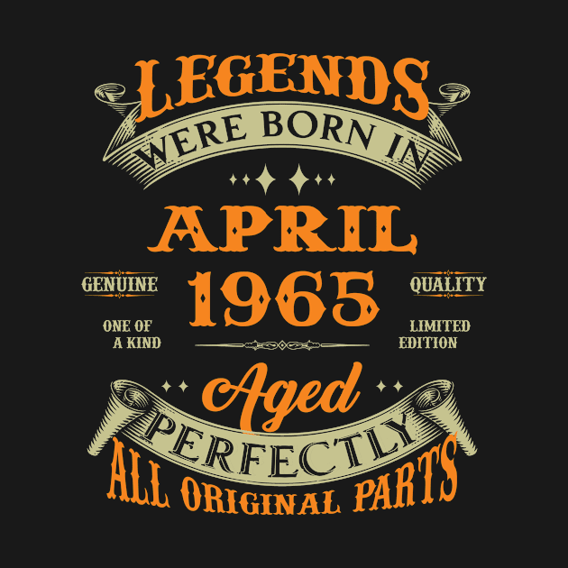 Legend Was Born In April 1965 Aged Perfectly Original Parts by D'porter