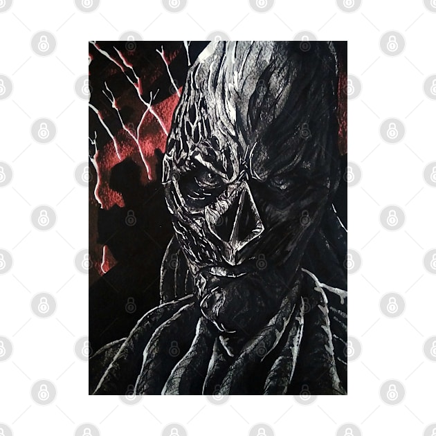 Stranger Things "Suffering's End" Vecna portrait (original) by StagArtStudios