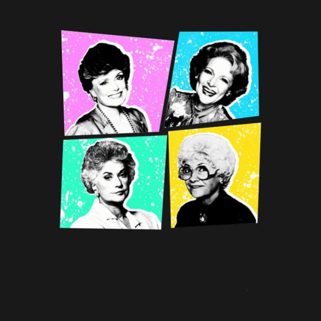 The Golden Girls Spinoffs by Beard Art eye