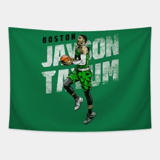 Jayson Tatum Boston Lift Off Tapestry