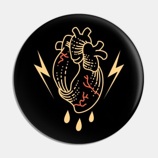 the heart Pin