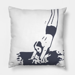 Muff's Diving School Pillow