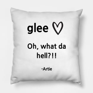 Glee/Artie/What da hell? Pillow