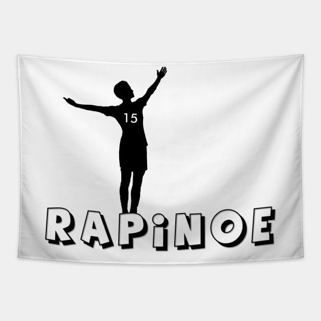 Rapinoe 15 Tapestry by vestiart