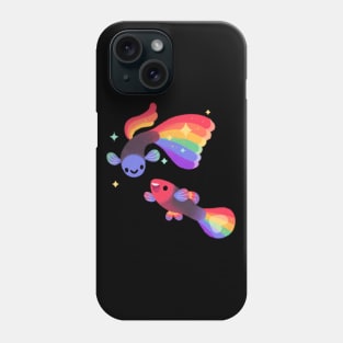 Rainbow guppy 5 Phone Case