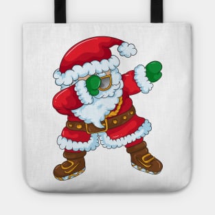 Dabbing Santa Tote