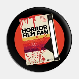 Horror Film Fan // Retro Scary Movie VHS Pin