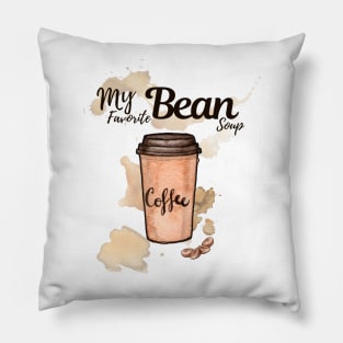 My Favorite Bean Soup Pillow