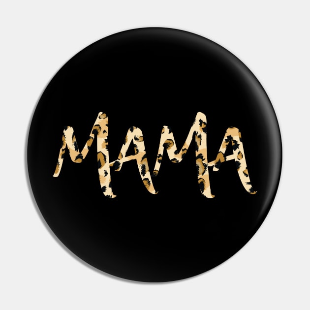 Leopard Printed Mama Pin by aneisha