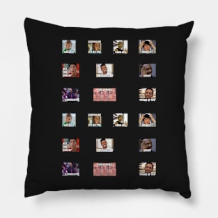 Teacher marking meme sticker pack Pillow