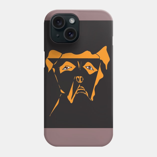 DogFace Phone Case by maniart3015