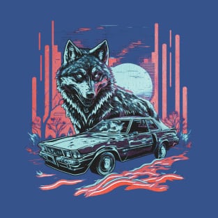 Night call. Wolf T-Shirt