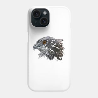 Black chested snake Eagle Phone Case