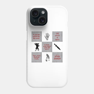 FEAR STREET ART - THE WITCH IS BACK - SARAH FIER Phone Case