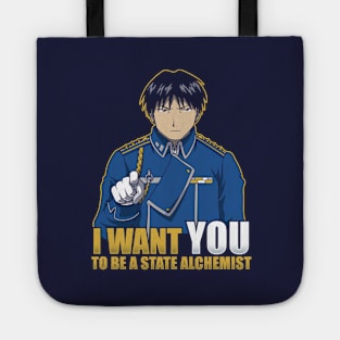 I Want You to be a State Alchemist Tote