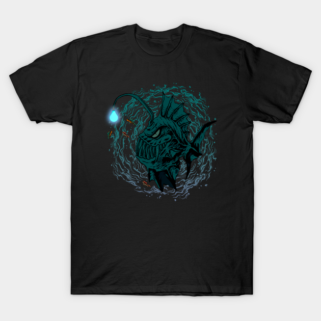 Discover angler fish - Anglerfish - T-Shirt