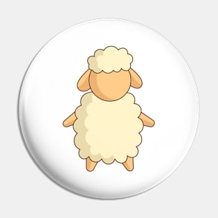 cute flat sheep character design Pin