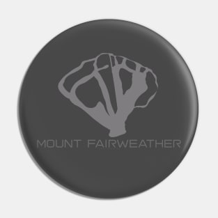 Mount Fairweather Resort 3D Pin