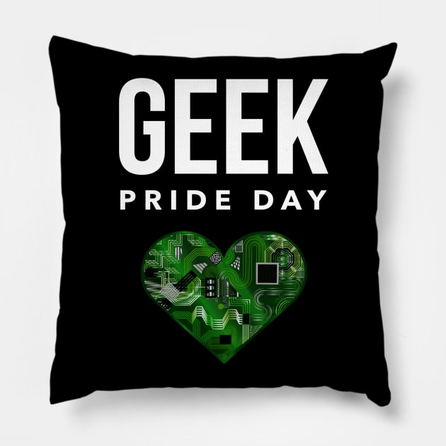 Geek Pride Day May 25th Pillow by RecoveryTees